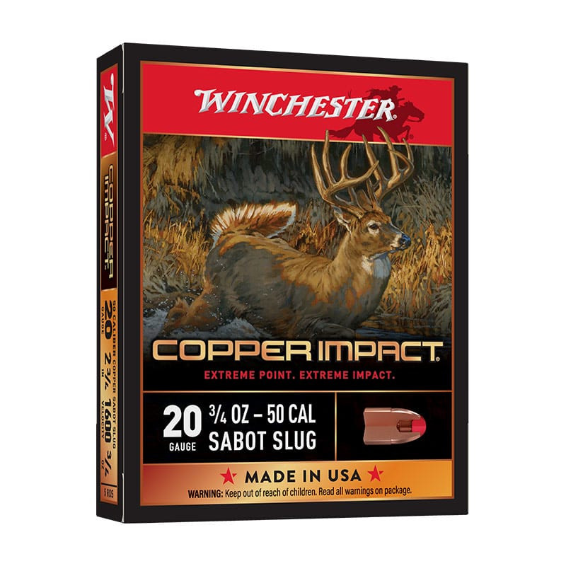 Cartouches WINCHESTER Deer Season Lead Free Cal.20