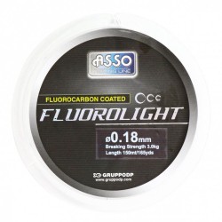 nylon fluorolight - 150 m - blanc bleuté
