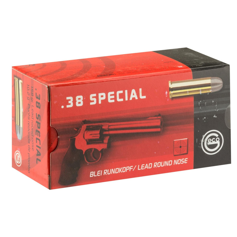 cartouches geco cal. 38 special geco 38 sp boite 50