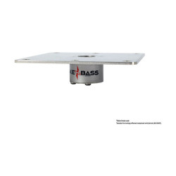 Platine basse carrée pour siège PIKE'N BASS