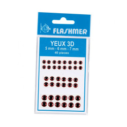 Yeux adhésifs FLASHMER Yeux 3d