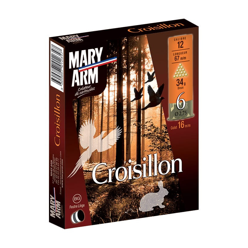 Cartouches MARY ARM Croisillon - Cal.12