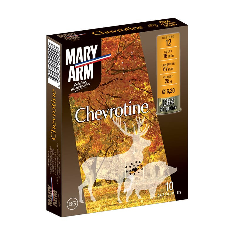 Cartouches MARY ARM Chevrotine - BG - Cal.16