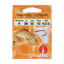 Hameçons à cran RAGOT collé et vernis, spécial truite