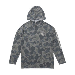Sunshirt à capuche SALTY CREW Mariner Sand Camo