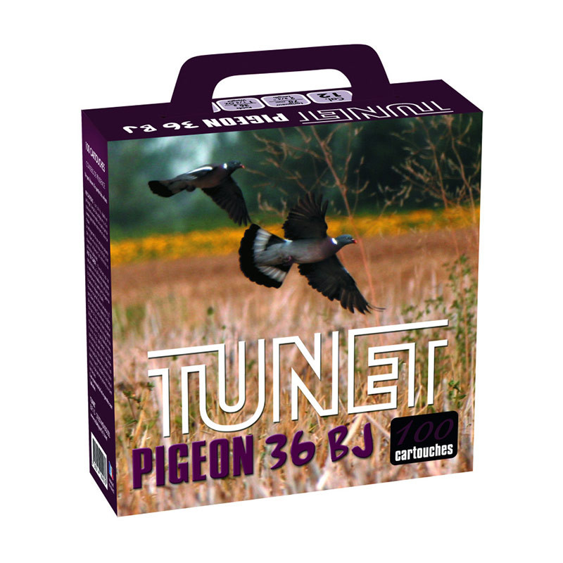 Cartouches TUNET Pack Pigeon - Cal.12