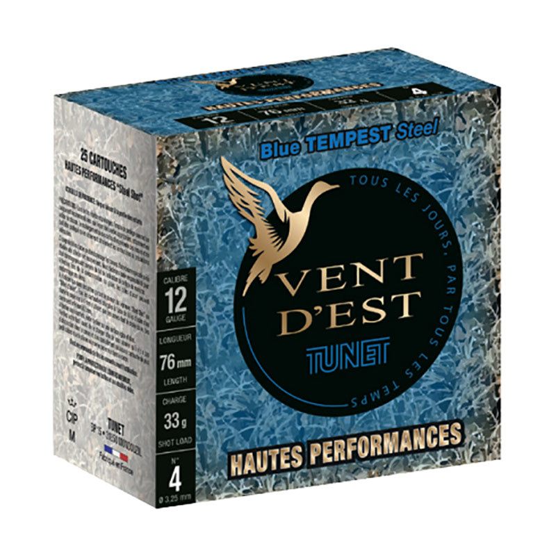 Cartouches TUNET Blue Tempest HP - Cal.12