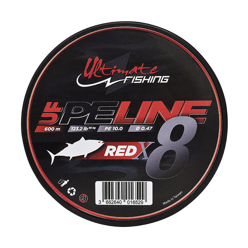 Tresse ULTIMATE FISHING PE Line X8 Fighting