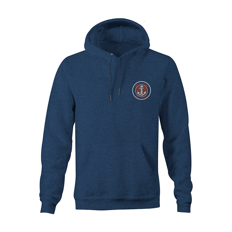 Sweat à capuche GRUNDENS Displacement Hoodie Navy Heather