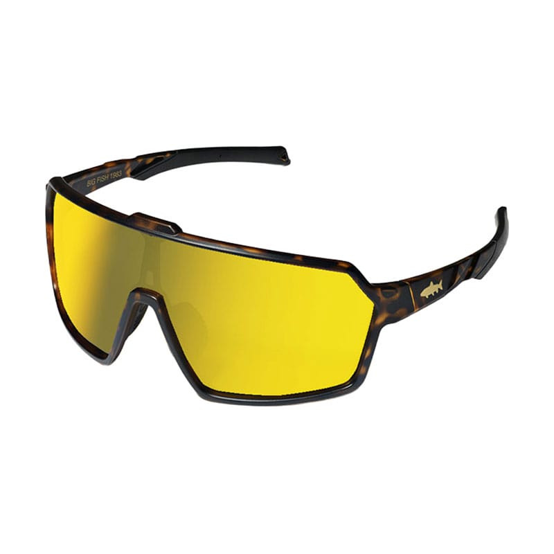Lunettes BIG FISH 1983 Lunettes Virtual Trout Gold Iridium - Frame Brown Turtle