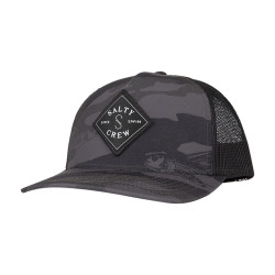 Casquette SALTY CREW Sea Line Retro Trucker Black Camo