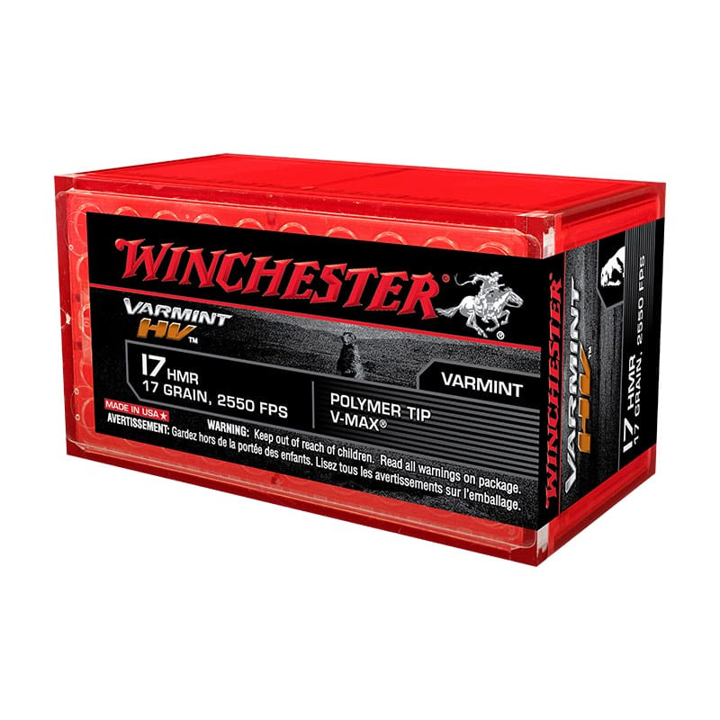 Munitions WINCHESTER Varmint Cal. 17HMR