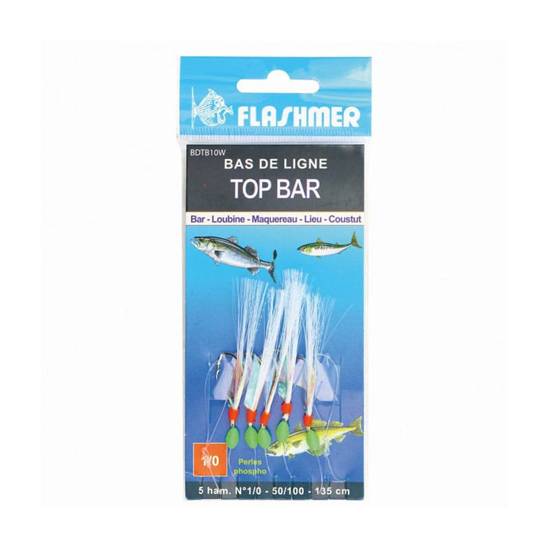 Bas de ligne FLASHMER Top Bar - 5 ham.
