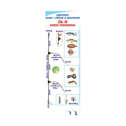 Bas de ligne FLASHMER Surf-soutenir