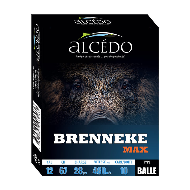 Balles ALCEDO Brenneke Max - Cal.12