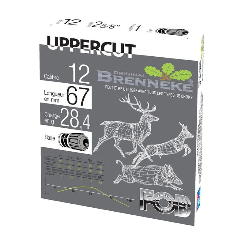 Balle FOB Uppercut Brenneke Cal.12