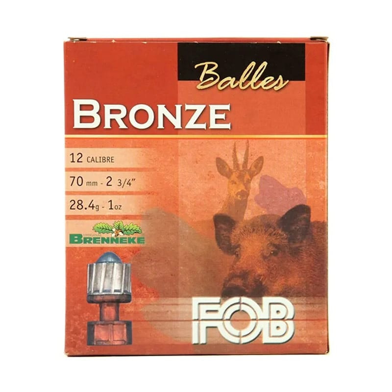 Balle FOB Bronze Brenneke Cal.12