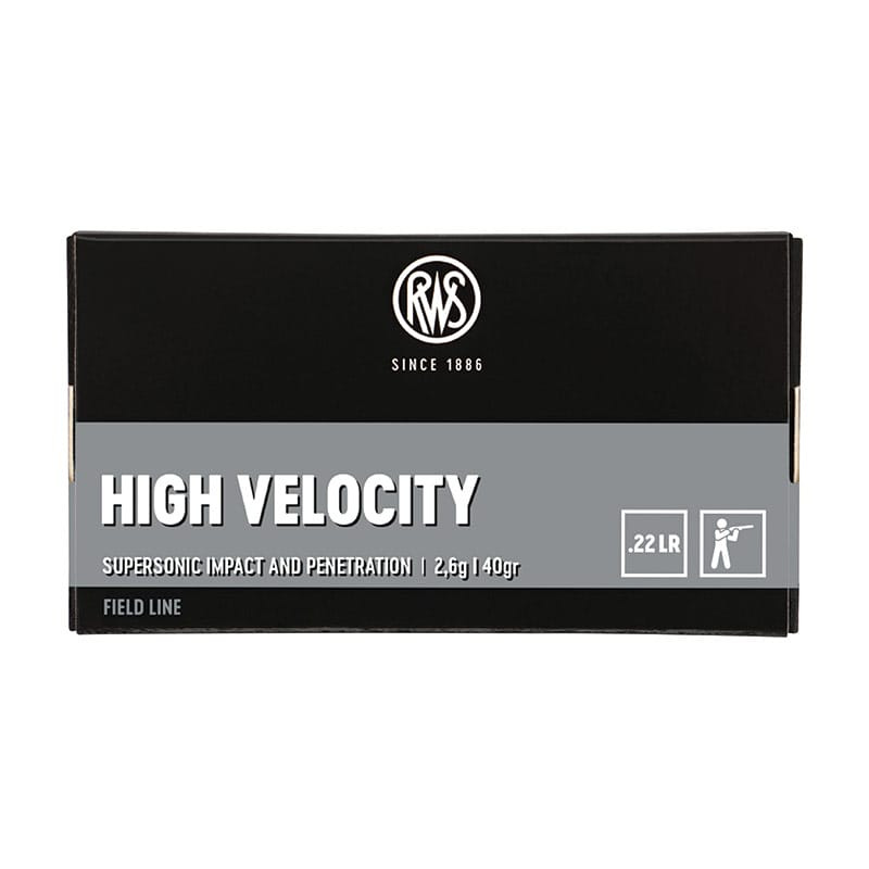 Munitions RWS High Velocity Cal.22LR