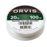 Backing en Dacron ORVIS BLanc - 90m/20 Lbs