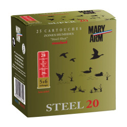 Cartouches MARY ARM Steel...