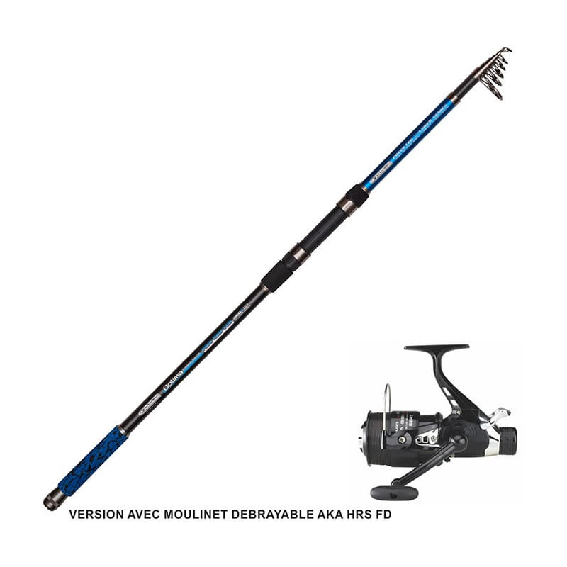 Ensemble GARBOLINO canne OPTIMA PIKE DRIFTER 3M60 + moulinet AKA HRS 601FD