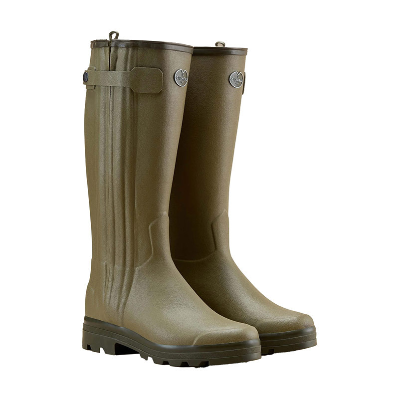 Bottes LE CHAMEAU Chasseur Pour Hommes Doublees De Cuir