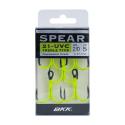 Hameçon triple BKK Spear-21 UVC