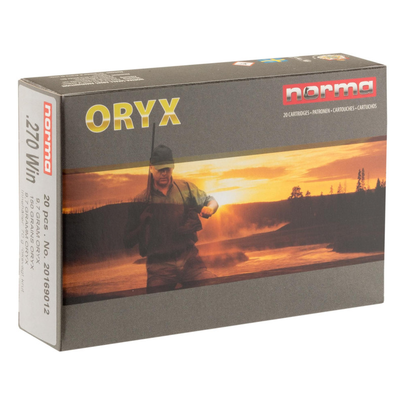 munition grande chasse norma cal. 270 winchester cal.270 win type oryx