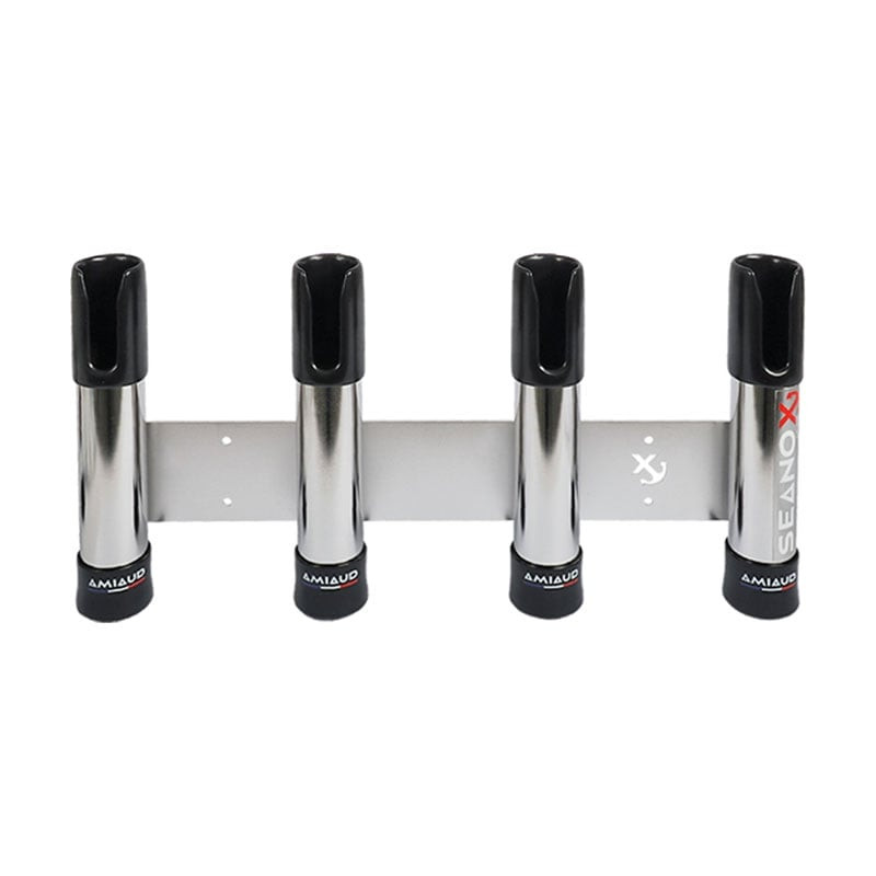 Porte-cannes inox 4 cannes SEANOX