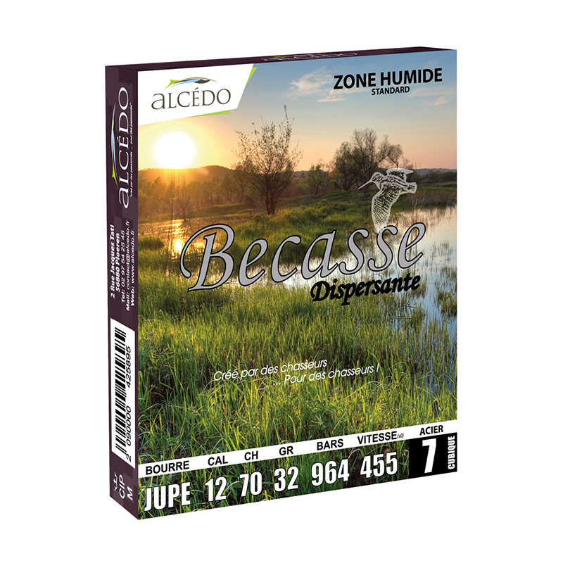 Cartouches ALCEDO Bécasse Standard - Cal.12