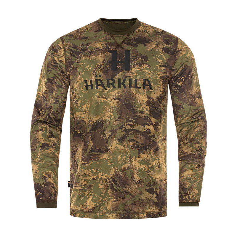 T-Shirt HARKILA Deer Stalker Camo L/S
