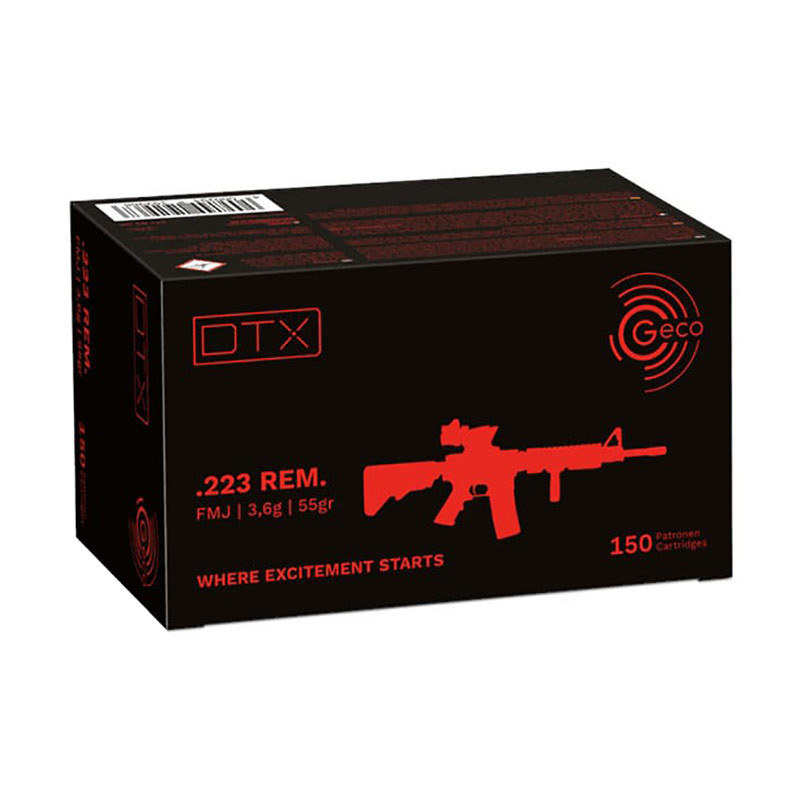 Munition GECO DTX Cal.223Rem