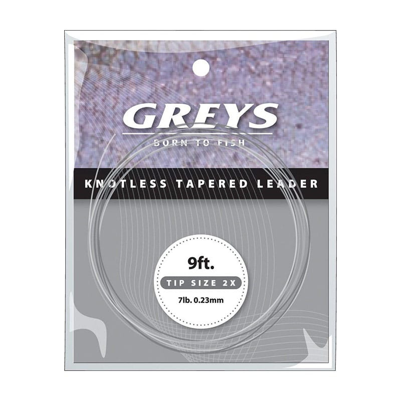 Bas de ligne GREYS Greylon Knotless Tapered Leaders