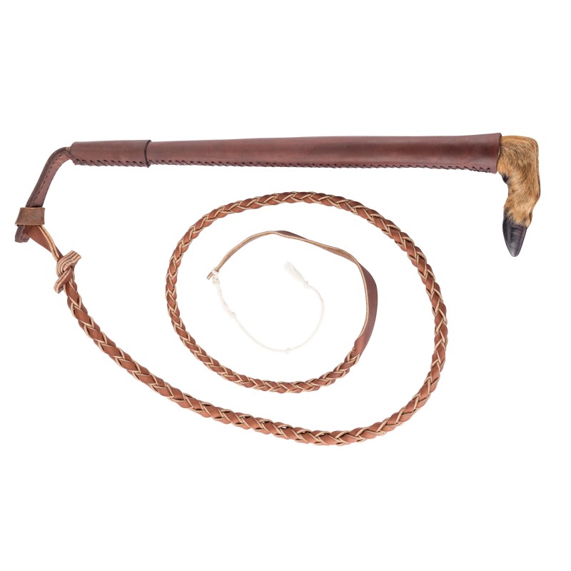 fouet de chasse luxe, flotte cuir - country