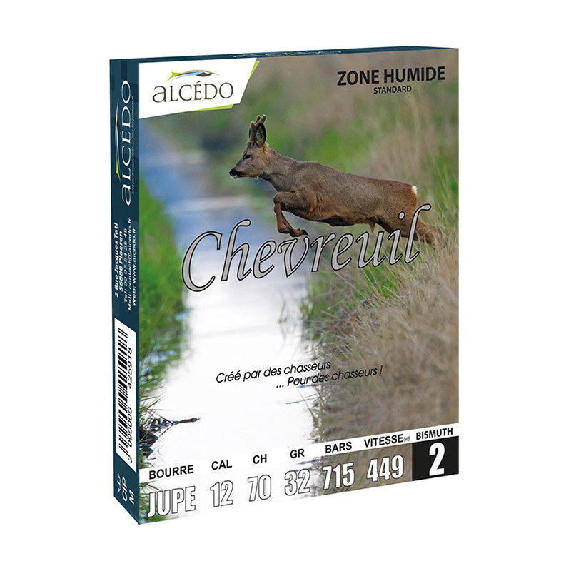 Cartouches ALCEDO Chevreuil Standard - Cal.12
