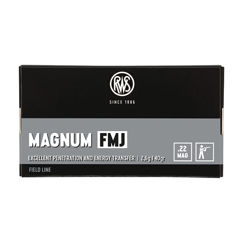 Munitions RWS Magnum FMJ Cal.22