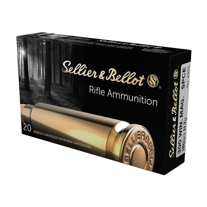 Cartouches SELLIER & BELLOT Cal.300WIN SPCE 11,7G