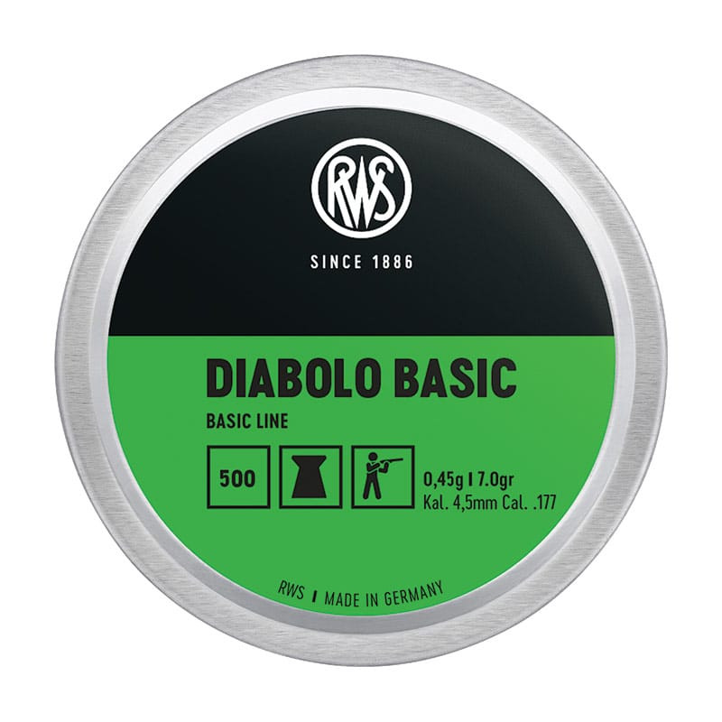 Plombs EUROPARM RWS Diabolo Basic Cal.4,5mm