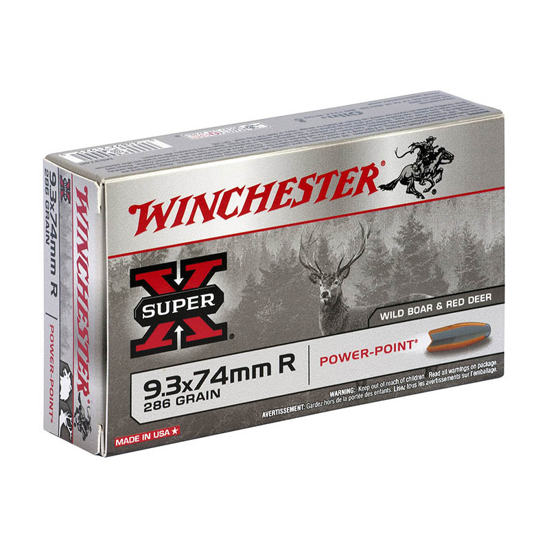 Munitions WINCHESTER Power Point 9.3X74R