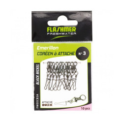 Coréen nickelé à attache FLASHMER Bronze