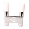 Porte-cannes inox 2 cannes SEANOX