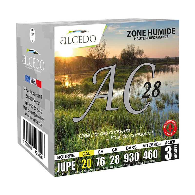 Cartouches ALCEDO AC28 - Cal.20