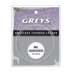 Bas de ligne GREYS Greylon Knotless Tapered Leaders