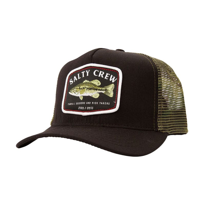 Casquette SALTY CREW Bigmouth Trucker Black / Camo