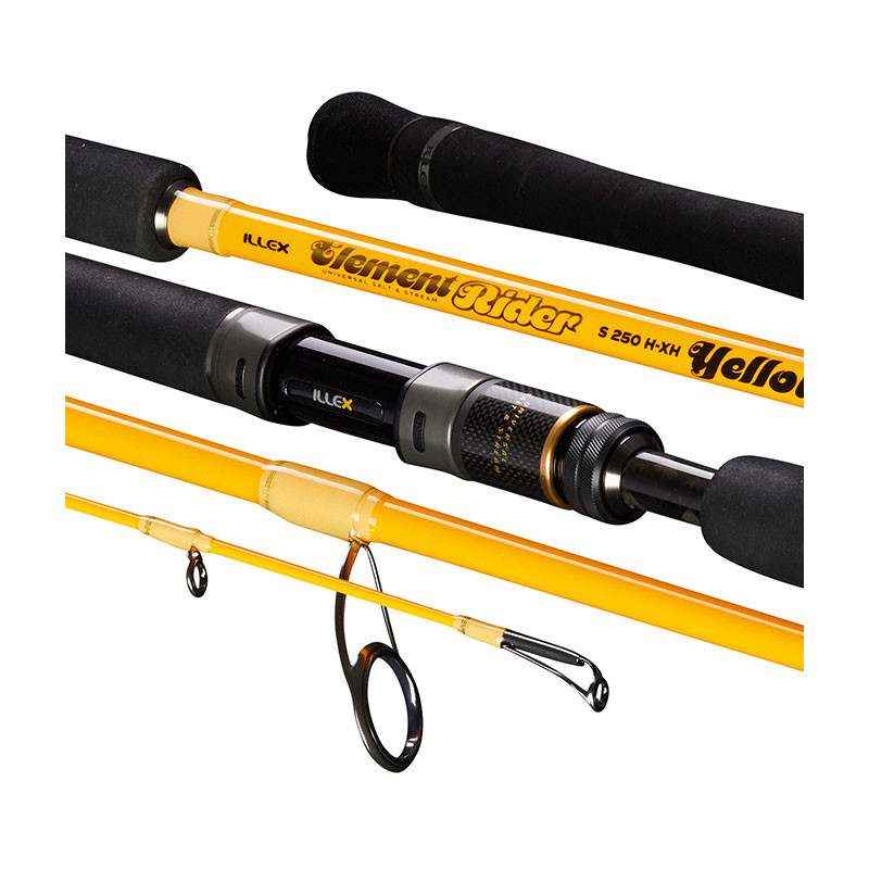 Canne Spinning Illex Element Rider X5 S 250 H-XH Yellow B