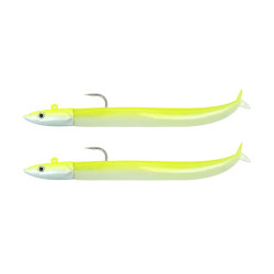 Leurre souple FIIISH Crazy Sand Eel 100mm - Double Combo