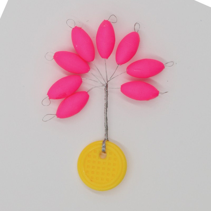 perle flottante ovale ø 7 mm