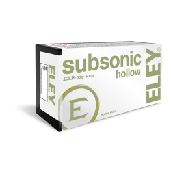 cartouches eley subsonic...
