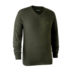 Pull en Tricot à Col en V DEERHUNTER Kingston