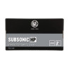 Munitions RWS Subsonic Hp